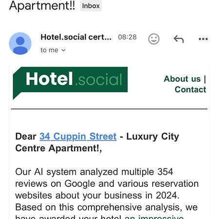 34 Cuppin Street - Luxury City Centre Apartment! 切斯特 外观 照片